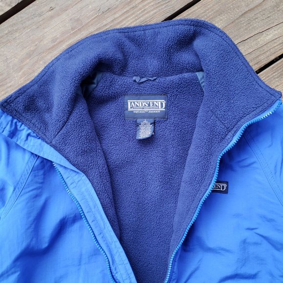 Vintage Lands' End Squall Jacket Thinsulate Softshell Large - Picture 4 of 11